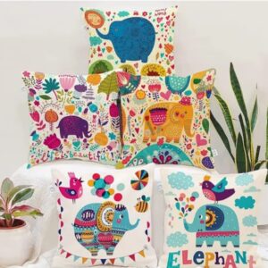 CUSHION COVERS - ELEPHANT DESIGN