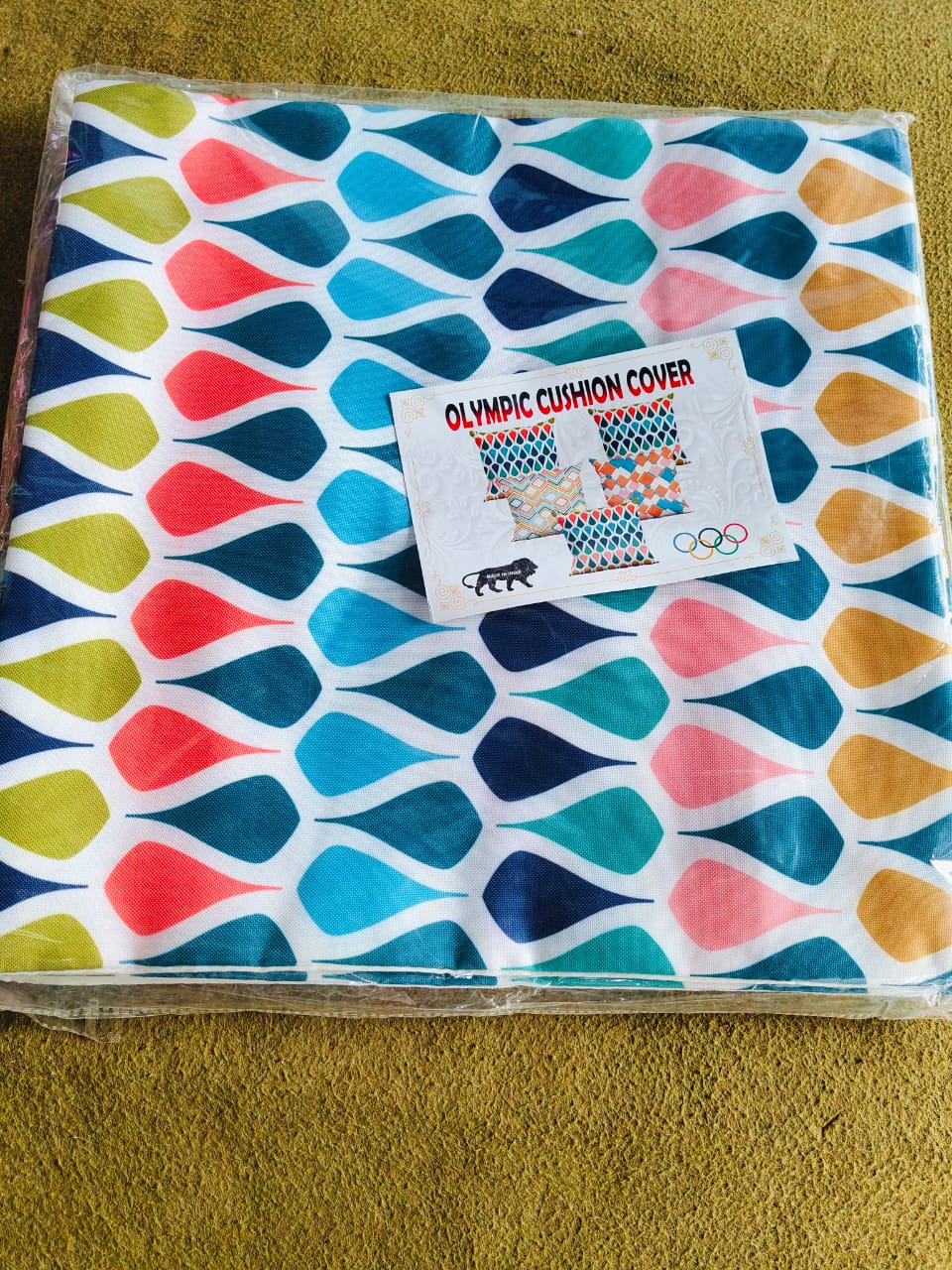 Digital Print Cushion ColourMix Covers 16x16 – Set of 5