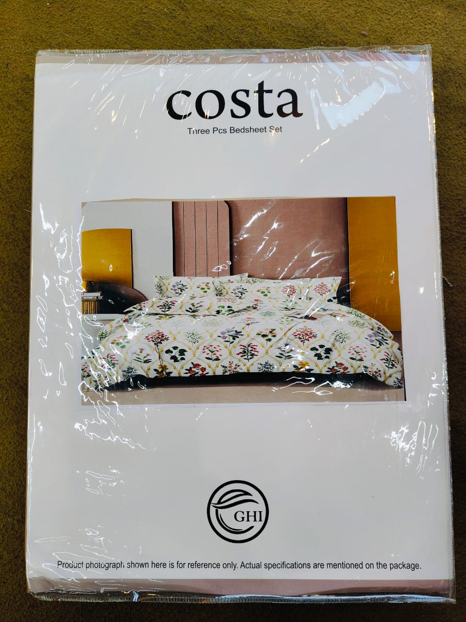 COTTON BEDSHEET - BOOKFOLD (1+2 SET) FLORAL BB05