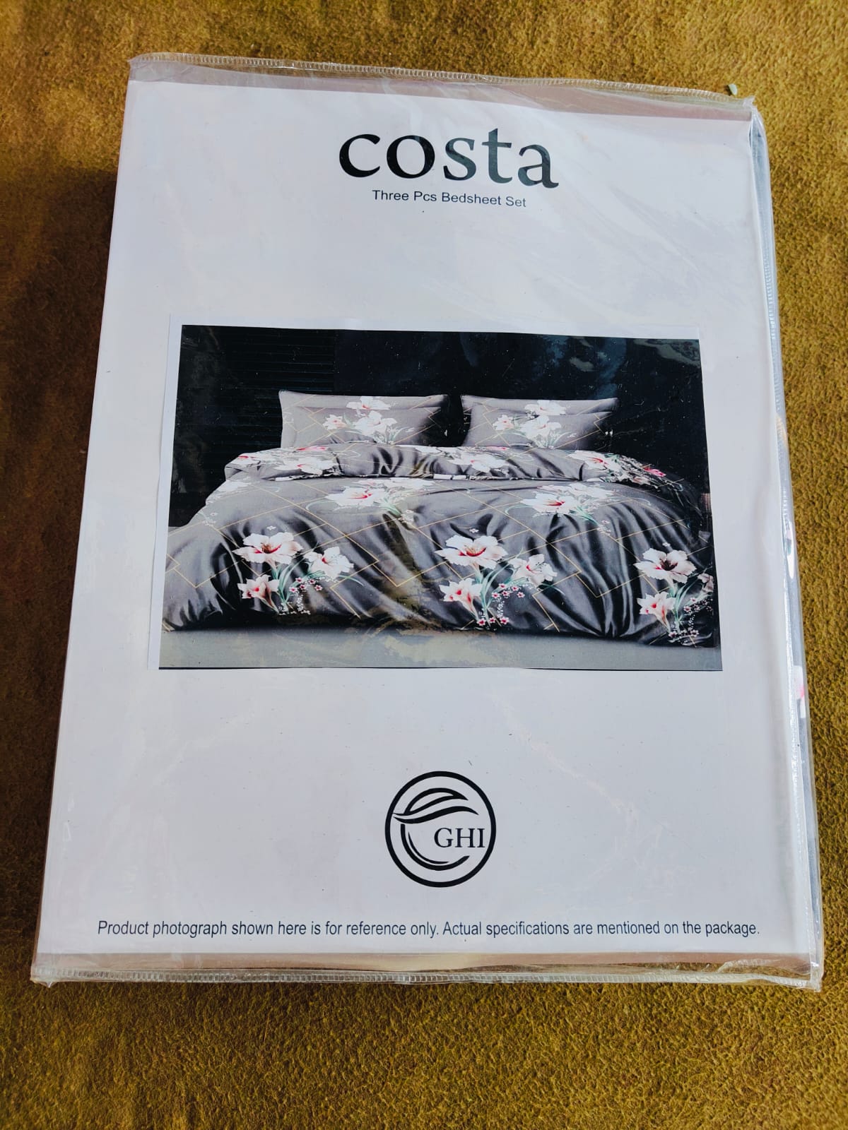 COTTON BEDSHEET BOOKFOLD - 1+2 SET (BB12)