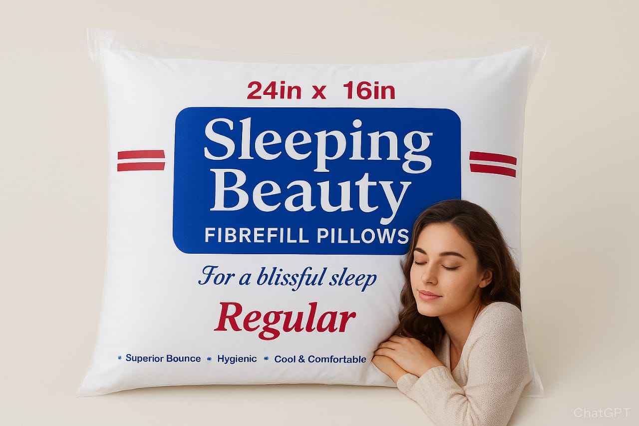 PREMIUM QUALITY FIBRE PILLOW - 24 X 16 INCH