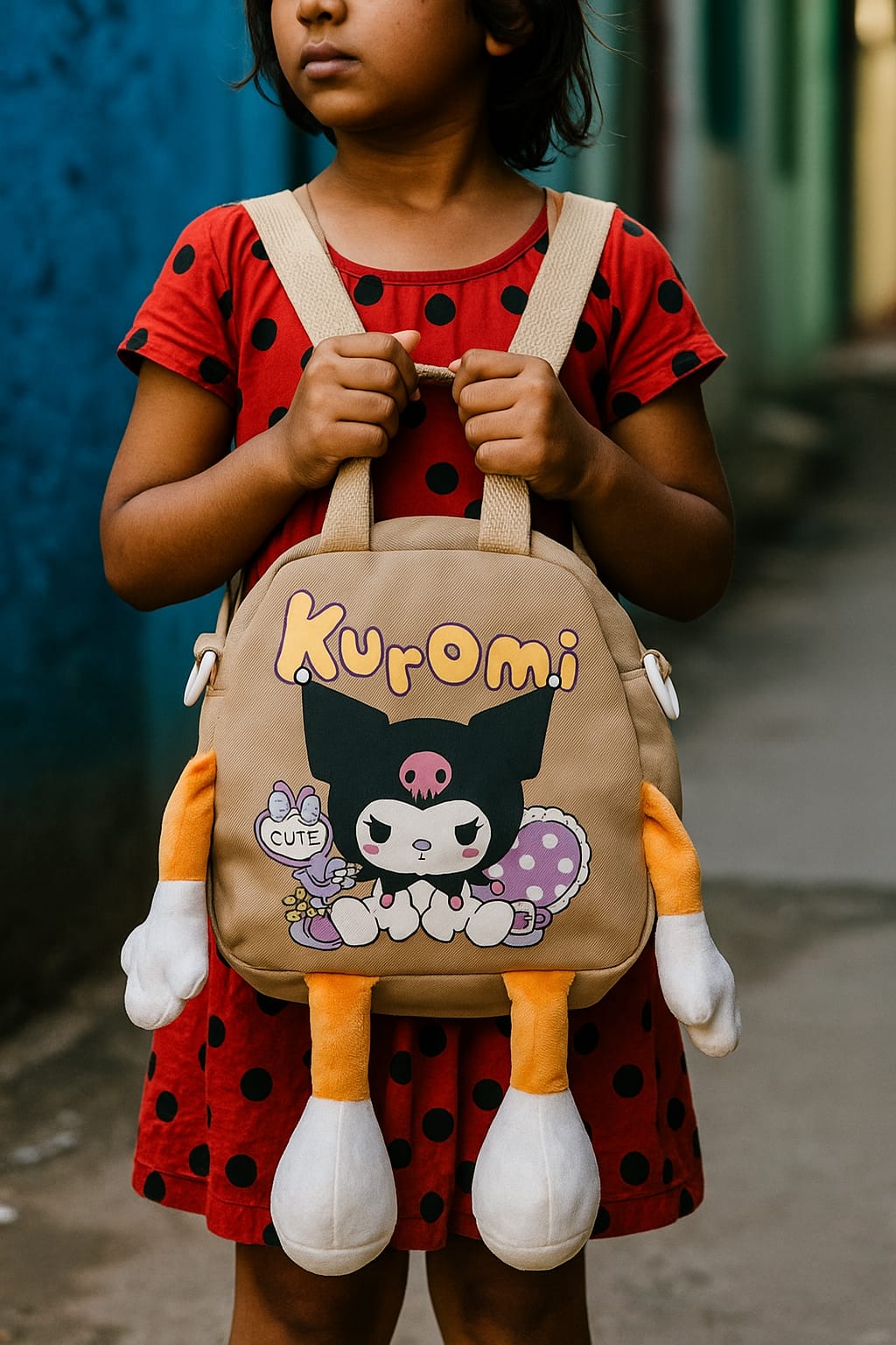 LABUBU KIDS IMPORTED BAG PINK - KB02