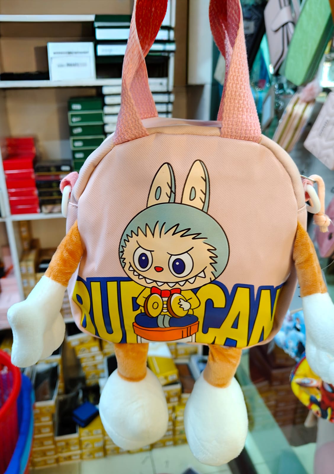 LABUBU KIDS IMPORTED BAG PINK - KB02