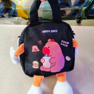 KIDS BAGS IMPORTED CAPIBARA BLACK - KB03