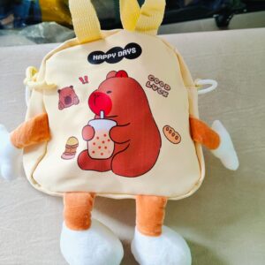 KIDS BAGS IMPORTED CAPIBARA YELLOW - KB04