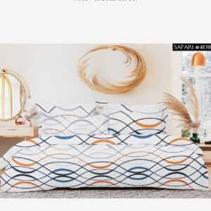 COTTON BEDSHEET BOOKFOLD - 1+2 SET (BB10)