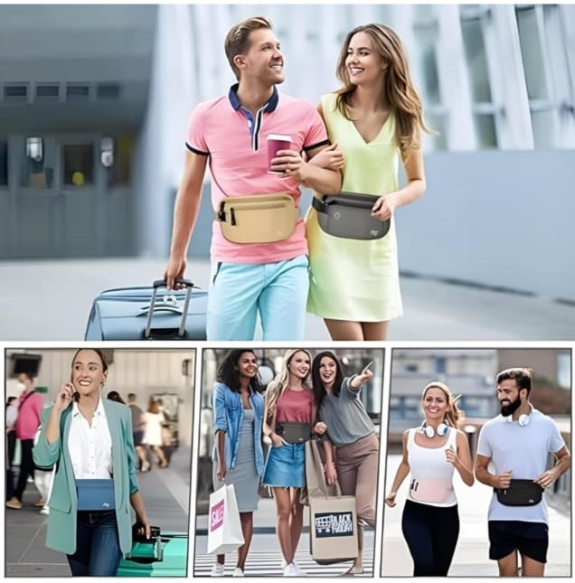 Hidden Sling Bag – Anti-Theft & RFID Protected (MB1)