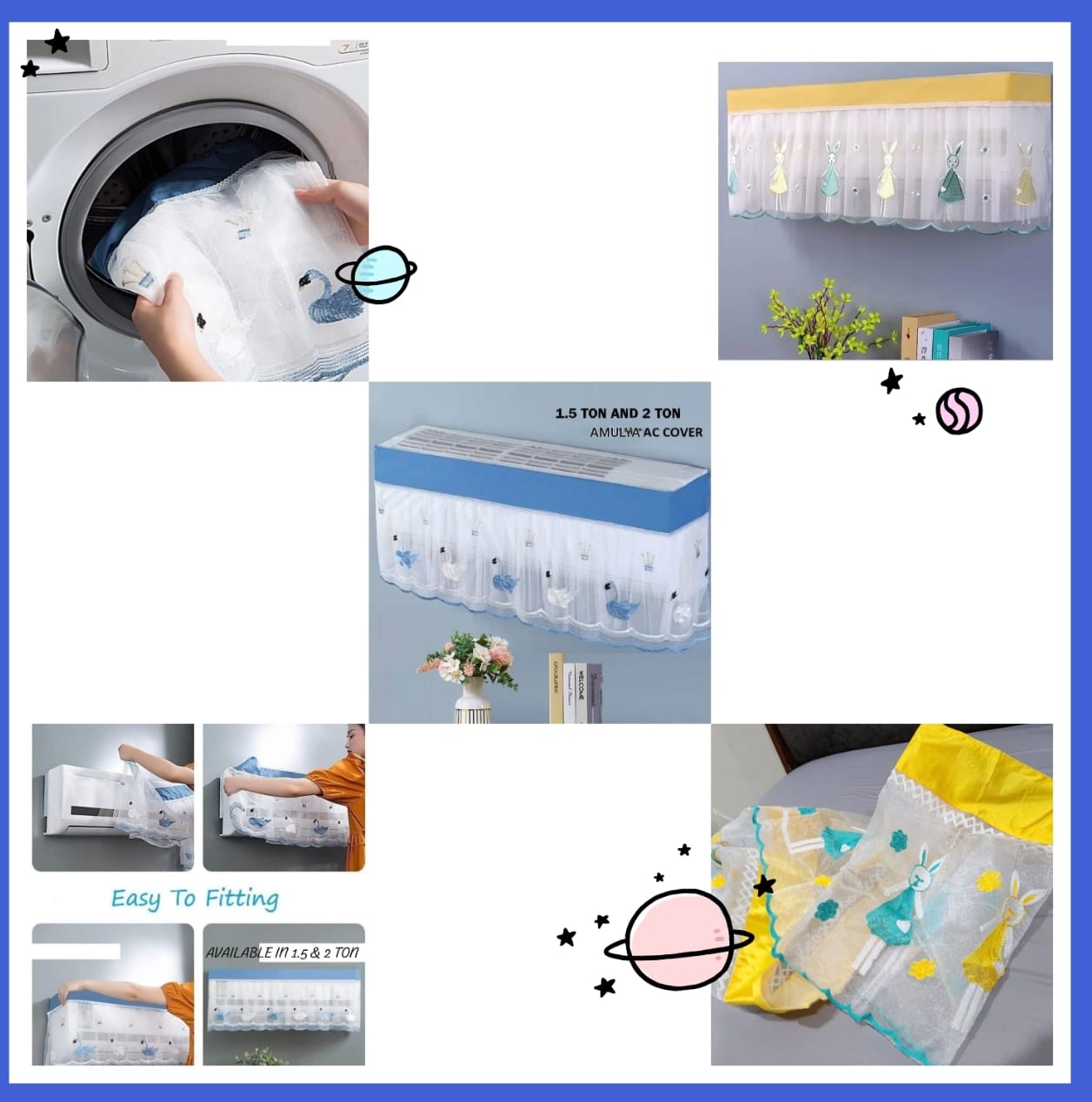 Open Type Stretchable AC Cover - AC2