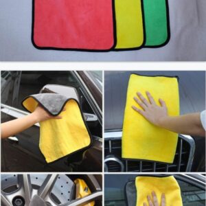 Multipurpose Microfiber Cloth – Set of 3 (500 GSM) - KE2