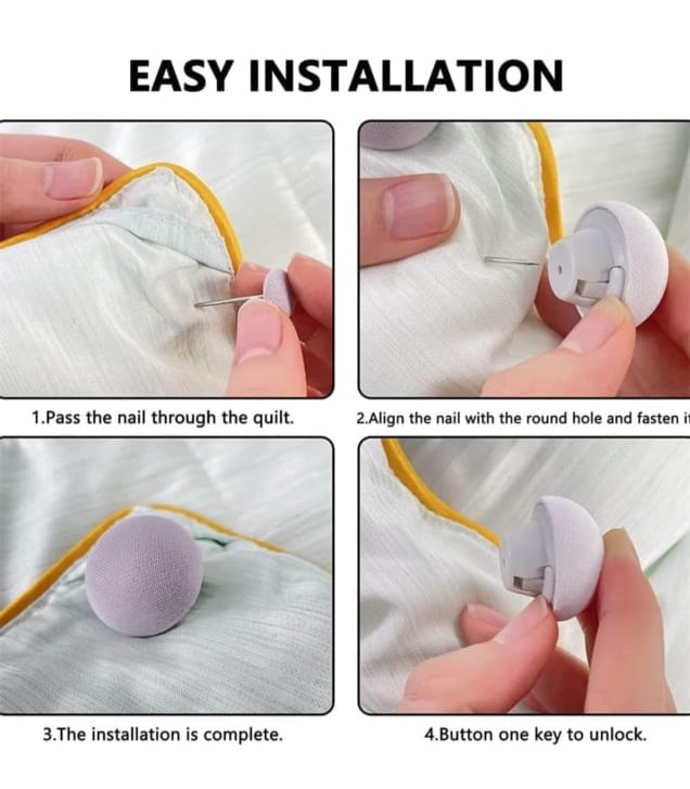 Bedsheet Clips (Set of 4) - DL04